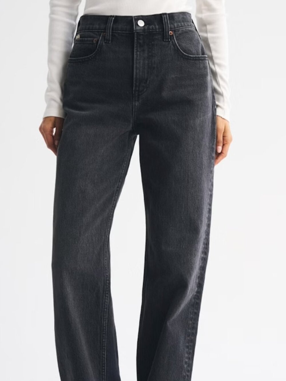 Abercrombie & Fitch 90's Relaxed Jean High Rise Curve Love